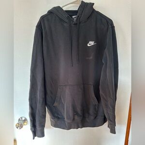 Nike Men's Black Heavyweight Hoodie